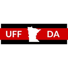 Vegamax Uff Da Minnesota Waterproof Vinyl Bumper Sticker for Cars Trucks Laptop