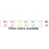Korean Keyboard Label with White Lettering Transparent for Computer LAPTOPS