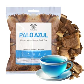 Herbalista - Premium Palo Azul Tea 4 oz (113g) | Kidney Wood Blue Stick Herbal Tea | Natural Kidney Support & Teatox | 60+ Cups | Loose Bark Resealable Bag Wildcrafted