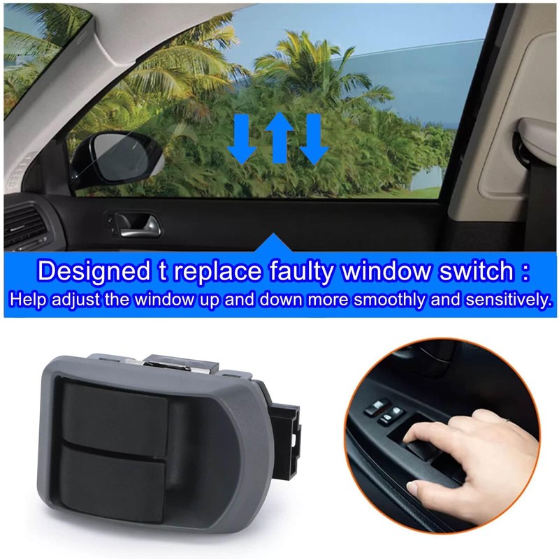 Dual Window Switch,Compatible with Paccar Kenworth Vehicles，Electric Window Lifter Switches