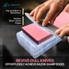 VIGORCRAFT Premium Japanese Whetstone Set - 1000 and 3000 Grit