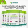Lindens Garlic Odourless Capsules - 1000mg (700mcg Allicin) - 200