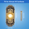 Heavy Duty Doorbell Button Metal Lighted Up Door Bell Wired