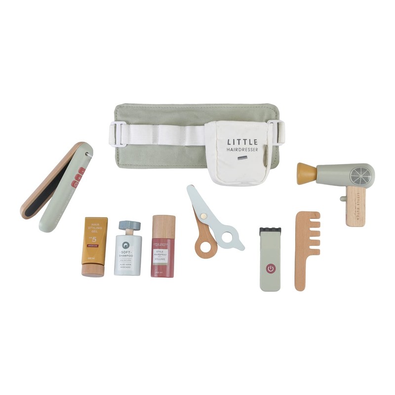 Little Dutch 7066 Wooden Hairdresser Playset