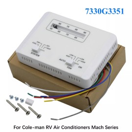 7330G3351 Thermostat For Cole-man RV Air Conditioners Mach Series White