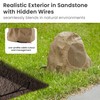 Theater Solutions 2R4S Outdoor Sandstone Rock 2 Speaker Set for