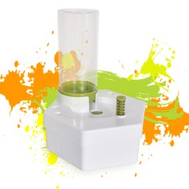 Paint Brush Rinser,Multifunctional Paintbrush Washing Machine,Water Cycle Rinser, Artist Brush Cleaning Water Cycle Rinser,for Water Based Paint Brush, Acrylic Brush, Makeup Brush,Art Supplies