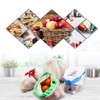 TopHomer 3 Pack Small Reusable Shopping Bag Vegetable Mesh Bag