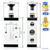 ERGAOBOY 3/8" BSP 5 Way Pneumatic Solenoid Valve with 2