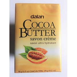 B'Ellens Dalan Cream Soaps - 3 Pack (Cocoa Butter) 90g (3.17 oz) Chacun Total 270g (9.52 oz)