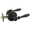 Designers Impressions Villa Design Oil Rubbed Bronze Passage Door Lever