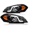 G-PLUS LED DRL headlights W/O Bulbs, Compatible with 2006-2007 Chevy