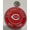 Cincinnati Reds Embroidered iron on patch. 3”x 3” Beautiful.
