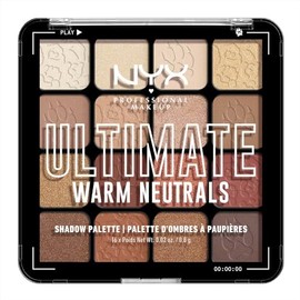Paleta de sombras ultimate shadow palette de 16 tonos - TONO WARM NEUTRALS