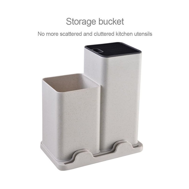 19 Pcs Silicone Kitchen Cooking Utensils Knife Set Cutting Board