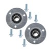 REBEKAMODS Front Wheel Hub 17mm Replacement Parts, 3 Stud Axle