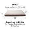 Furhaven Memory Foam Dog Bed for Small Dogs w/ Removable