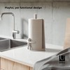 Umbra Buddy Paper Towel Holder Stand for Kitchen Countertop, White