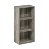 Furinno Luder 3-Tier Open Shelf Bookcase, French Oak