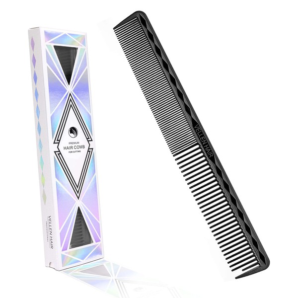 Vellen Hair Ultimate Cutting Comb 7 inch for Men Women,