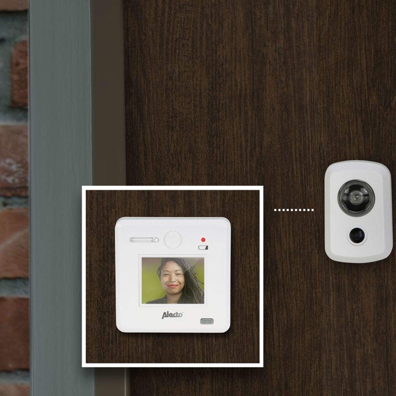 Alecto DC-700 DC Digital Door Viewer - White