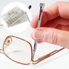 LZJPECES 500-Piece Silver Micro Screw Repair Kit 18-Size Stainless Steel