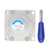 Air Hand Valve Pneumatic Rotary Lever Flow Control 3 Position