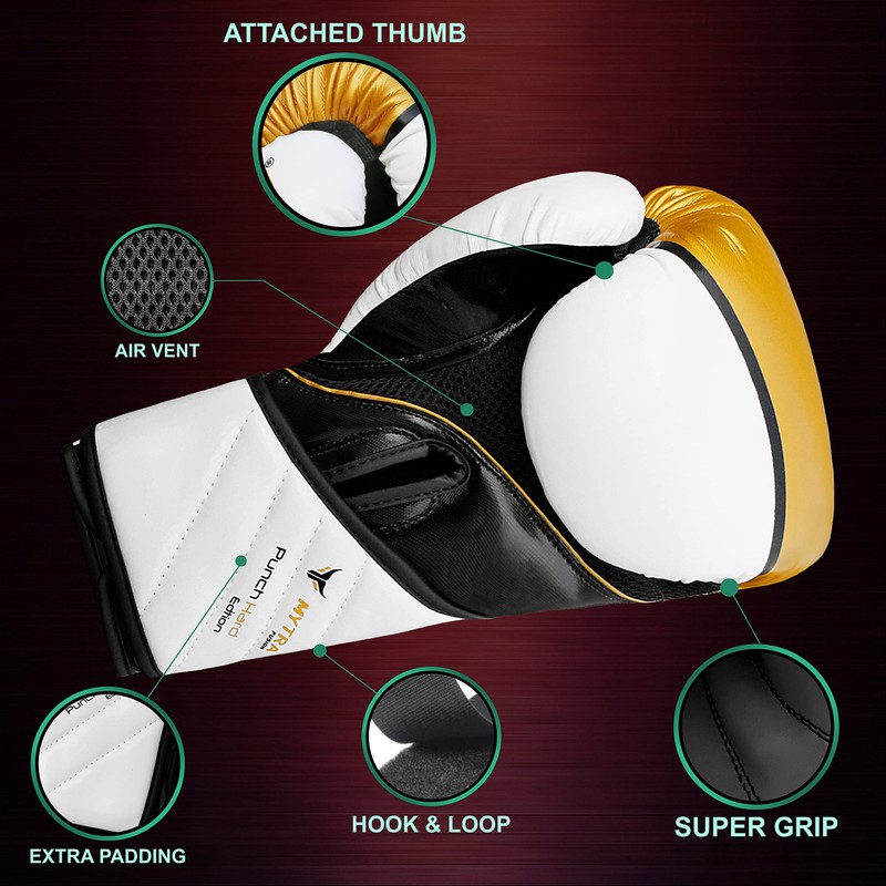 Mytra Fusion Boxing Gloves Punch Hard SL-5 Training Bag Gloves