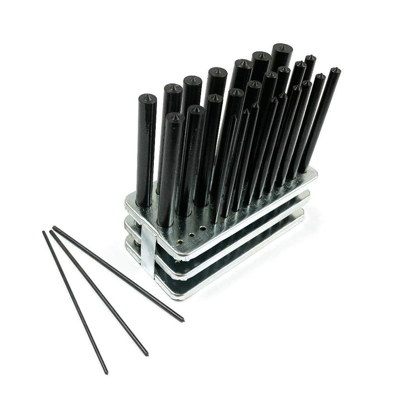HHIP 8600-0041 28-Piece Transfer Punch Set – 3/32" to 1/2"