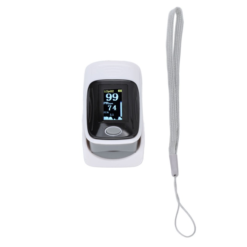 Fingertip Pulse Oximeter Clear Display Small Portable Blood Oxygen Saturation