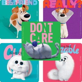 Secret Life of Pets 2 Stickers - Toys and Giveaways - 100 per Pack