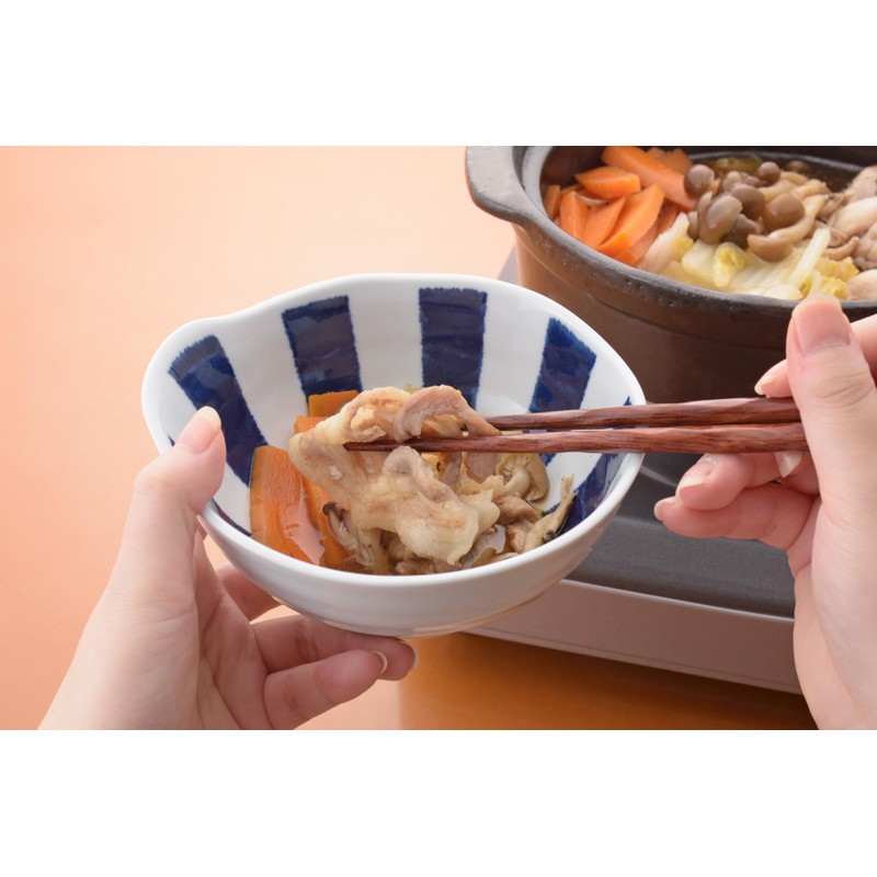 Saikaitoki Tableware Set, Medium Bowl, Stylish, Indigo Indigo Ball, Includes