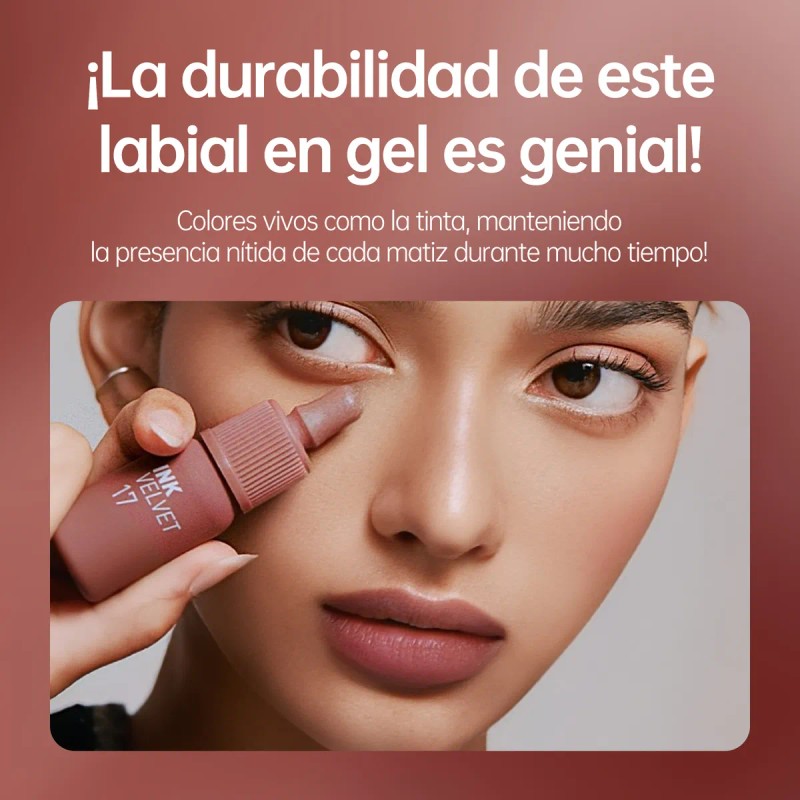 Peripera Ink Velvet Labial 17/27/01 Nude Larga Duración 4g