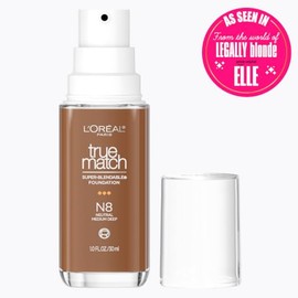 Oreal Paris True Match Super Blendable Foundation Medium Coverage Liquid Makeup With Spf Deep