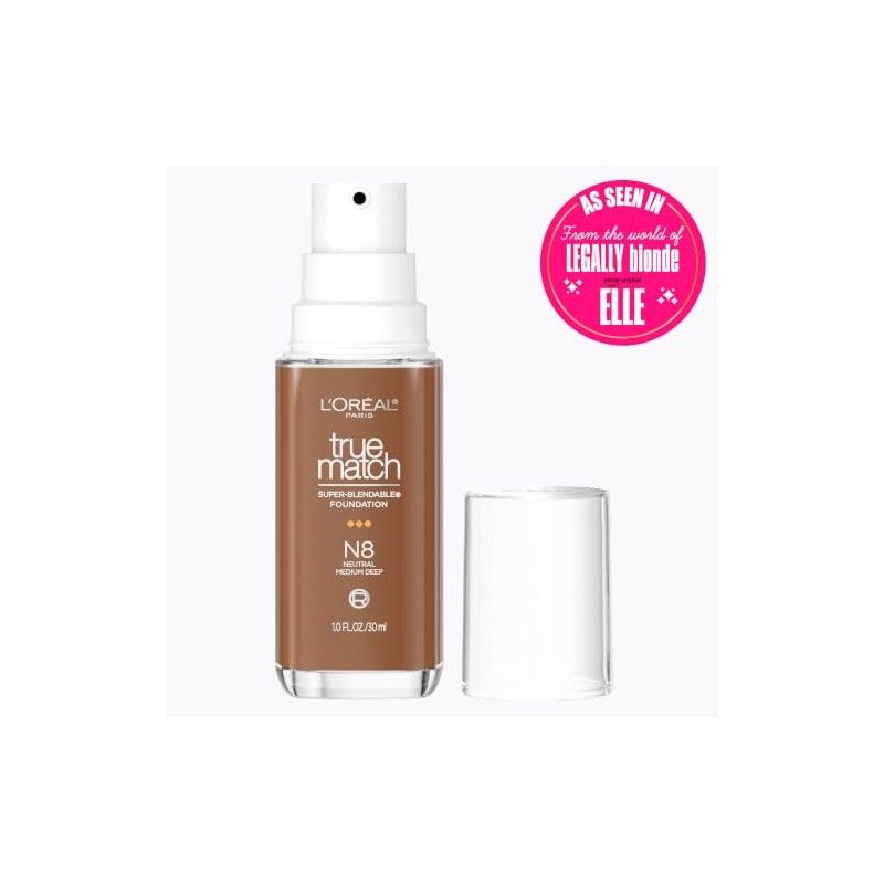 Oreal Paris True Match Super Blendable Foundation Medium Coverage Liquid