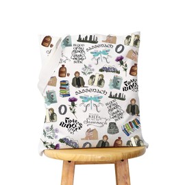 KUIYAI TV Series Shows Gift Sassenach Gift Put On A Kilt And Call Me Sassenach Shopping Bag(put on a kilt)