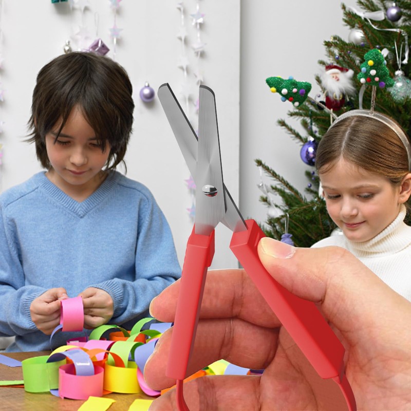 2 Pcs Loop Scissors Adaptive Scissors Left Hand Scissor Set
