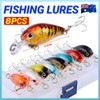 AIMALL 8X Fishing Lures Bream Bass Trout Redfin Perch Cod