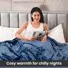 Albert Austin Flannel Fleece Throw for Couch Sofa Chairs Breathable