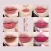 Tinte Labial Líquido de Alto Brillo Efecto Espejo y Fácil
