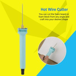 Hot Wire Cutter & Styrofoam Cutting Pen for DIY, Art, Foam Carving (5cm, 4.5v 3A)