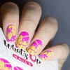 Whats Up Nails - P114 Grape Wine Water Decals Sliders