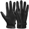 GSG SINCE 1998 Mens Luxury Sheepskin Leather Gloves with Cashmere