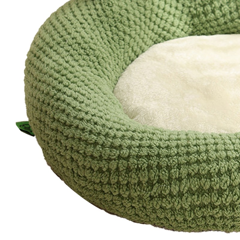Pet Cave Bed Cute Cartoon Pet Bed Soft Breathable Plush