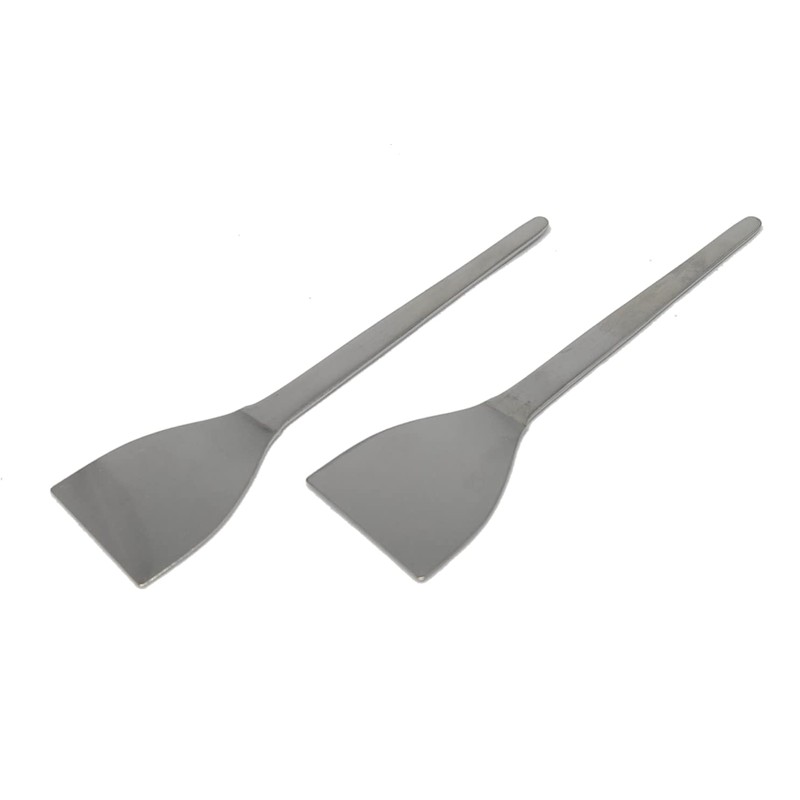 熱に強い！★ステンレス もんじゃ焼き （2本入り）★【ステンレス製】