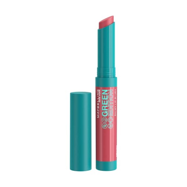 Maybelline Green Edition Balmy Lip Blush, Formulated With Mango Oil, Lightning, Cocoa Nude, 0.06 oz