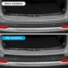 ZZEQYG Rear Bumper Protector ABS Material for Jeep Grand Cherokee