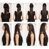 Sarla Kit Set Extensiones De Cabello Clips + Cepillo +desenredante