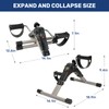 Simple Deluxe Folding Pedal Exercise Bike, Under Desk Bike Pedal