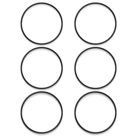 6pcs O-Ring Compatible with GE HHRING for Whole Home Filtration Models GXWH30C GXWH35F GXWH38F GXWH38S GXWH40L WS03X10039 FXHSC FXHTC, Whole House Water Filter O-Ring Replacement Gasket Seal